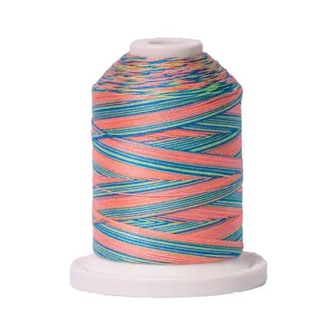 253 Summery Fun Signature Cotton Variegated Thread Mini Spool - 40WT