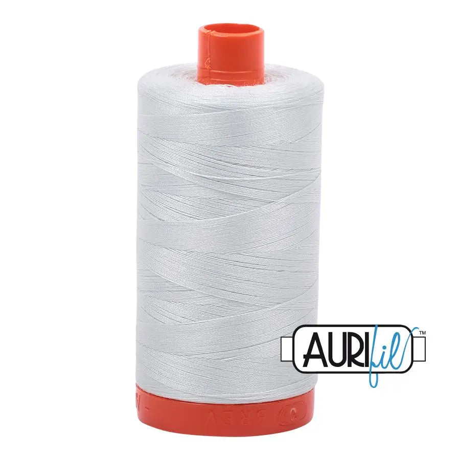 2800 Mint Ice Aurifil Cotton 50wt Large Spool