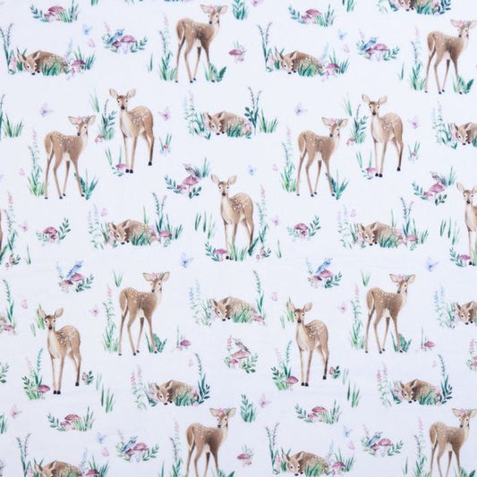 Digital Cuddle Multi Fawn Of You 58"/60" Fabric per yard