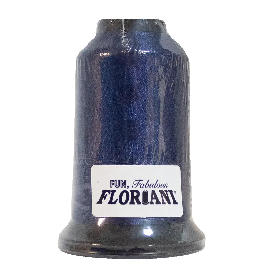 358 NAVY SATIN - Floriani Thread 40 weight 1000M