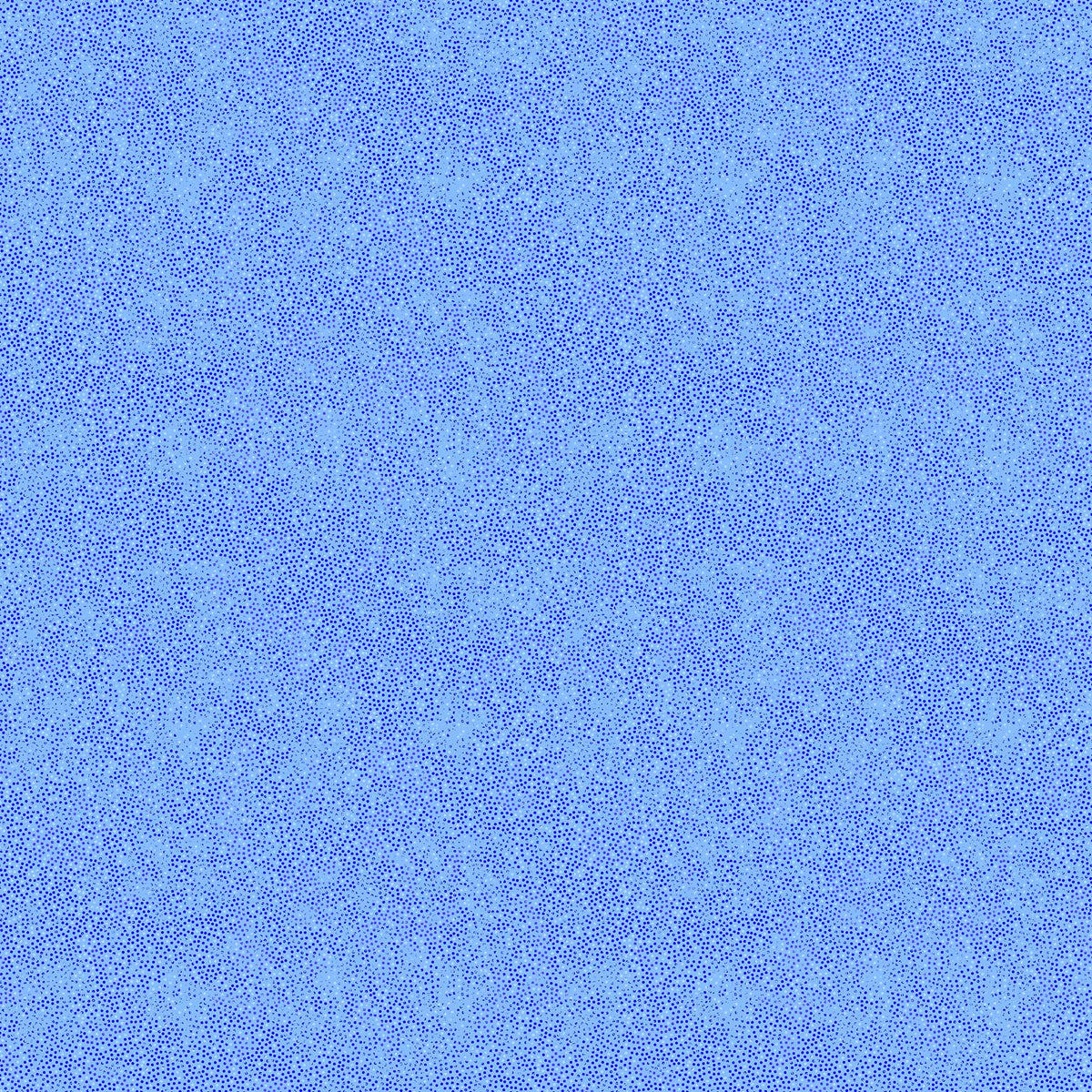 Blue Lapis Ditsy Tonal Trio Cotton 44"/45" Fabric Per Yard
