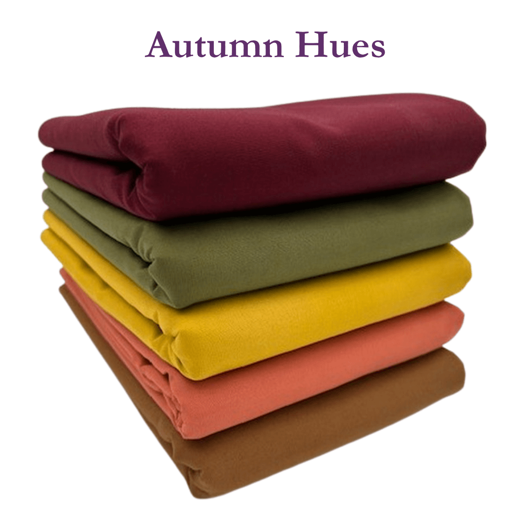 Supreme Solids - One Yard Bundle - 5 pack (Autumn Hues)