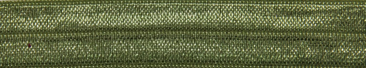 Belagio Enterprises - 1/2" width Fold-Over Elastic Ribbon (50 Yard Roll) - BE-305-63 Green