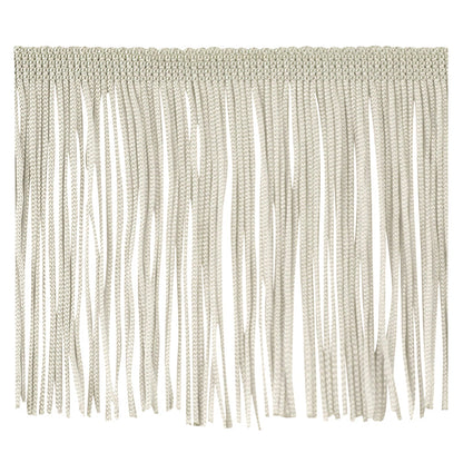 Belagio Enterprises - 4-inch Chainette Fringe (10 Yard Roll) - P-7044-27 White