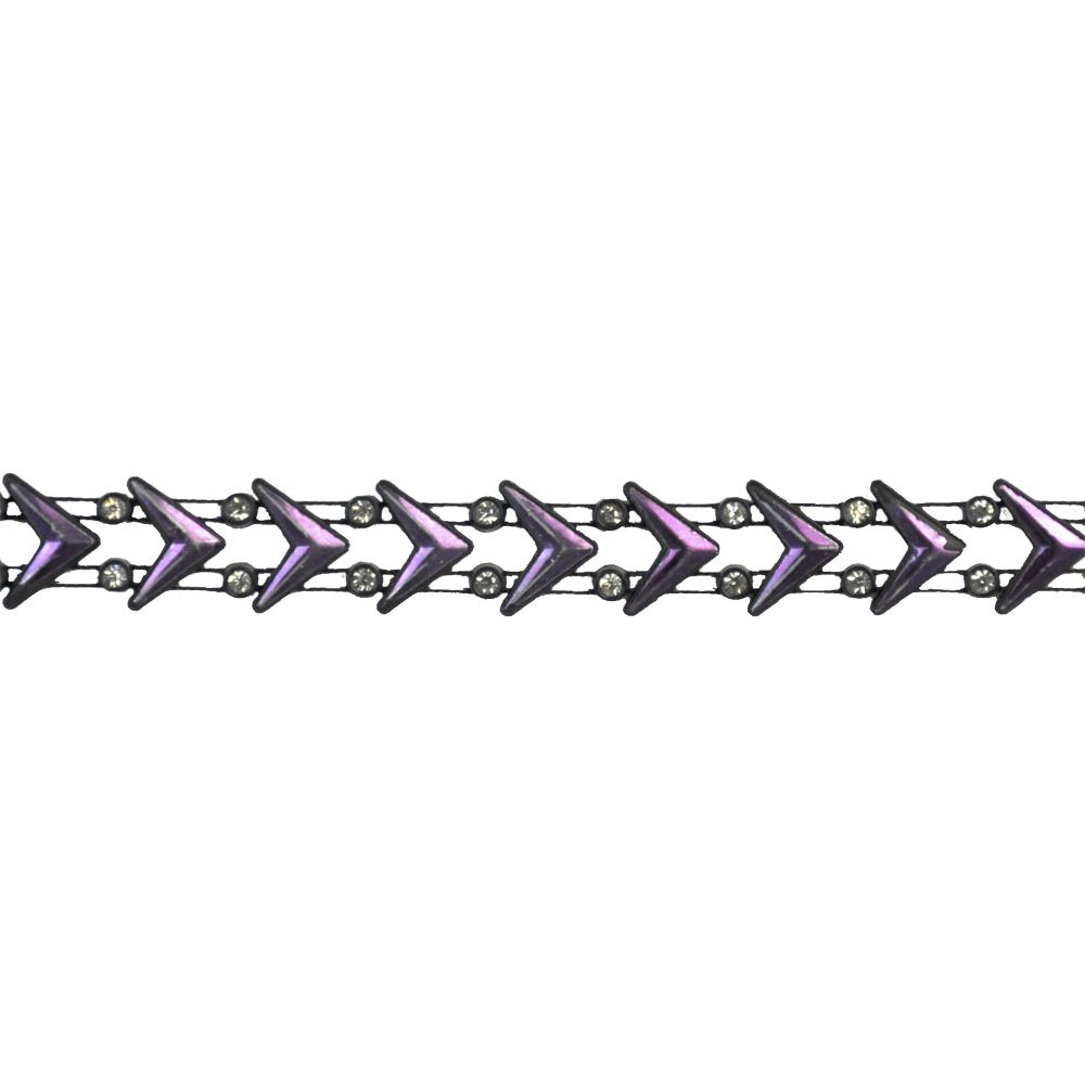 Belagio Enterprises - 5/8" Width Rhinestone Trim (10 Yard Roll) - BR-423-26