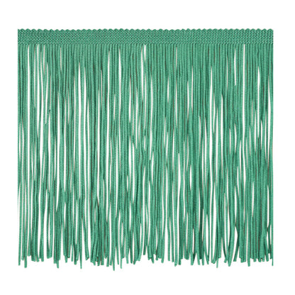 Belagio Enterprises - 6-inch Chainette Fringe (10 Yard Roll) - P-7045-33 Turquoise