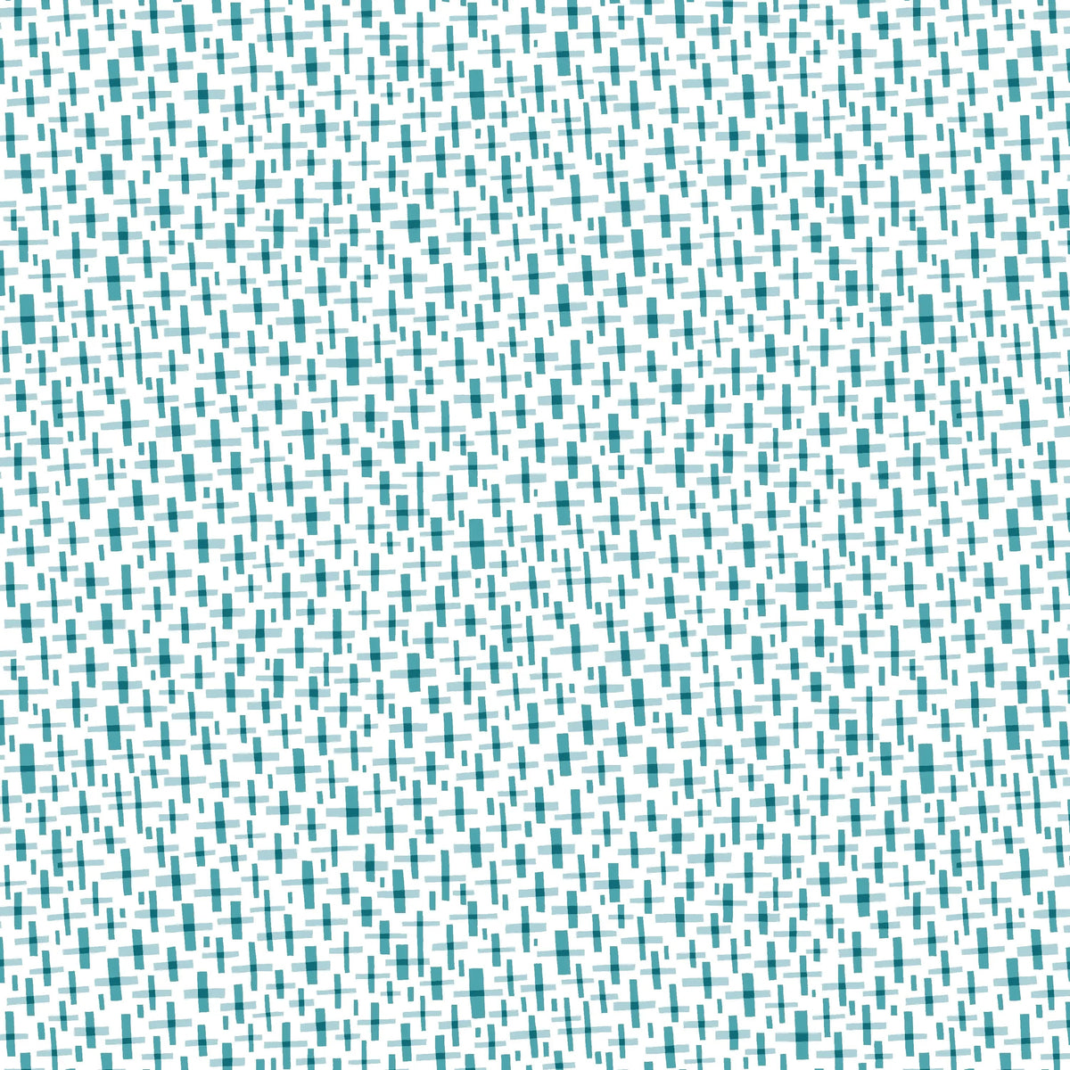 Blue Isla Turquoise Blooming Color Cotton Wideback Fabric per yard