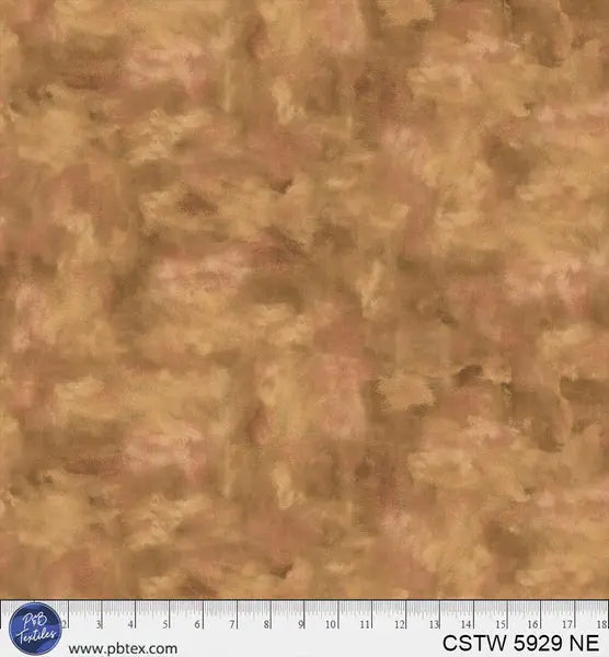 Brown Color Stories Cotton Wideback Fabric per yard
