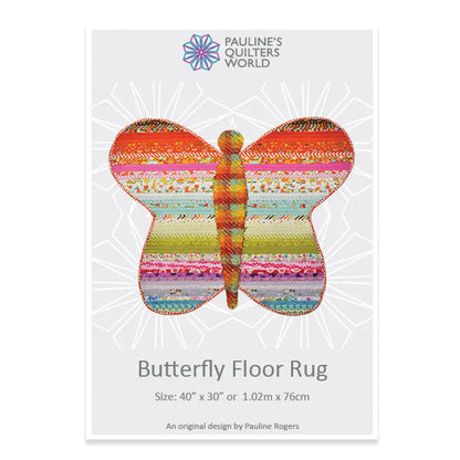 Butterfly Floor Rug Pattern
