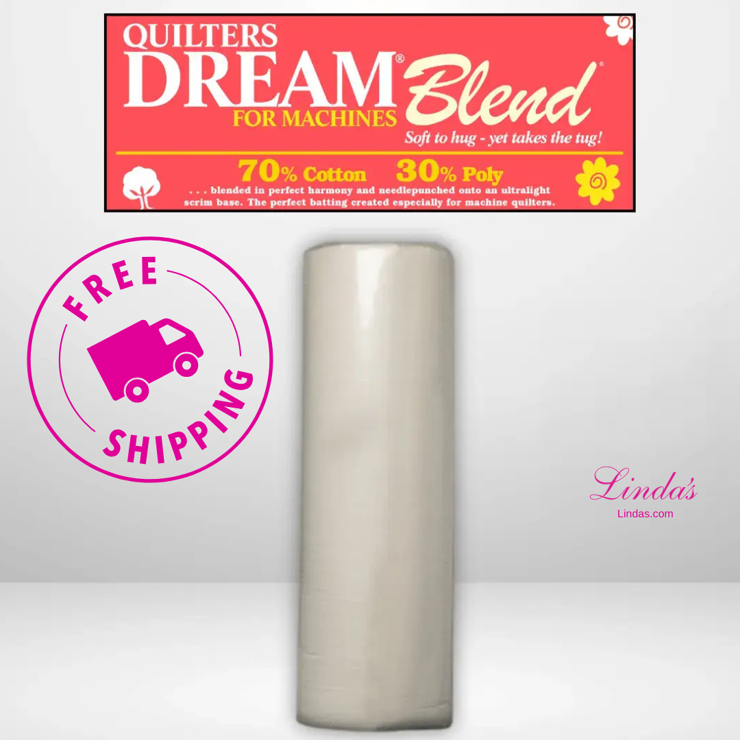 Quilters Dream Select Natural 70/30 Batting Throw Roll - 60" x 30 yards -- AVAILABLE FOR PRE-ORDER - ROUGHLY 8 WEEKS