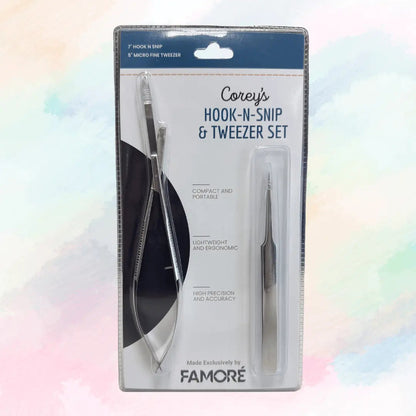 Corey's Hook-N-Snip & Tweezer Set