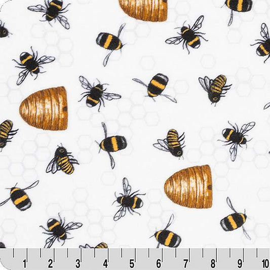 Digital Cuddle Golden Bee'S Knees 58"/60" Fabric per yard