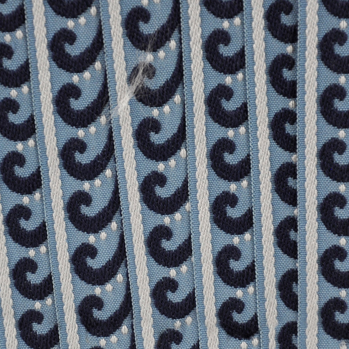 Elegance Collection - 2" width Braid (25 Yard Roll) - BR-7091-05/03 Navy and Light Blue
