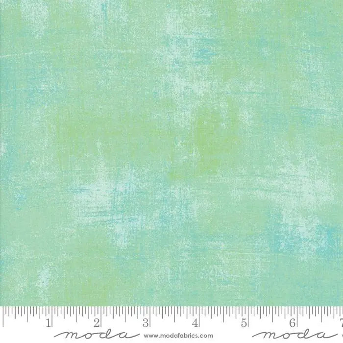 Green Grunge Basics Cabbage 44"/45" Per Yard