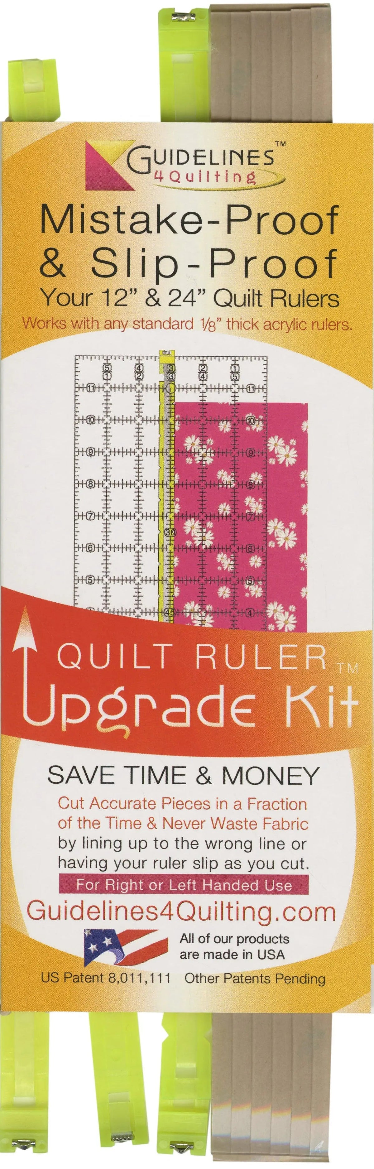 Guidelines Quilt Ruler Upgrade Kit