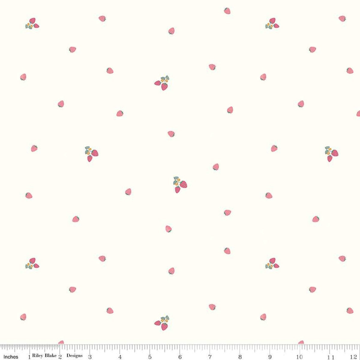 Hush Hush 5 Bitty Berries Cotton 43"/44" Fabric Per Yard