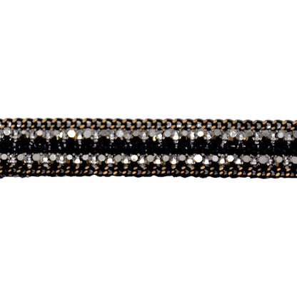 Iron-On Rhinestone Banding - 3/8" Width (20 Yard Roll) - BRSY-30-02