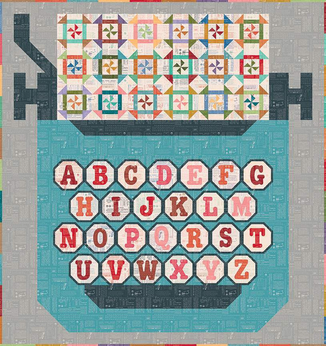Just My Type Quilt Kit
