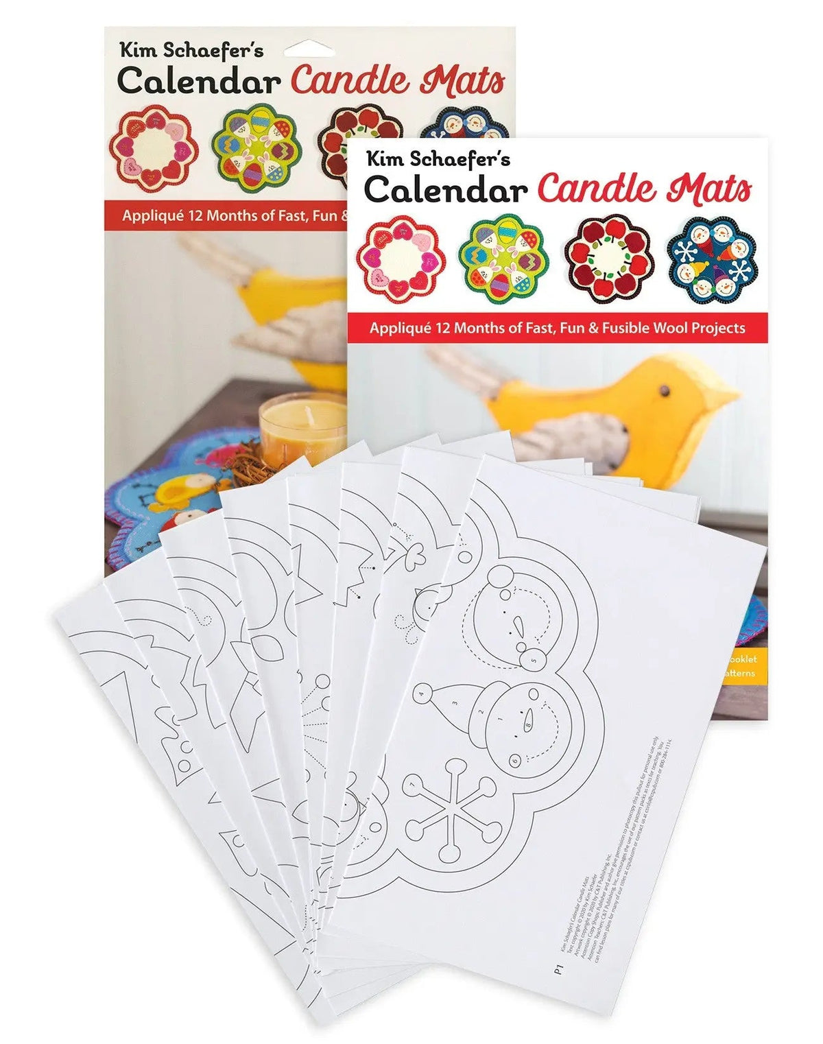 Kim Schaefer’s Calendar Candle Mats