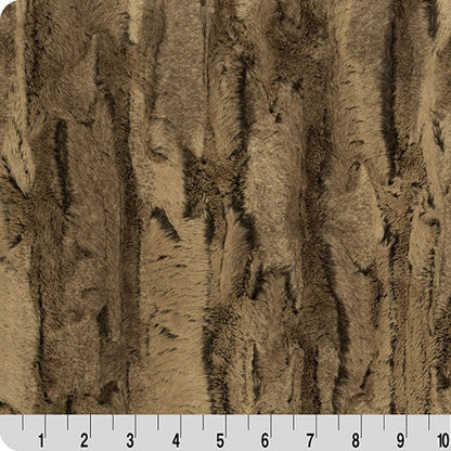 Luxe Cuddle Forest Fox Chestnut 58"/60" Fabric per yard