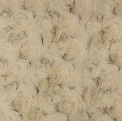 Luxe Cuddle Frosted Rose Camel/Beige 58"/60" Fabric per yard