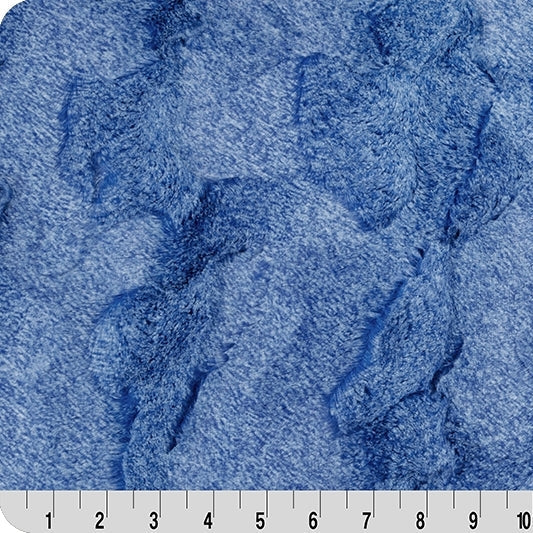 Luxe Cuddle Heather Electric 58"/60" Fabric per yard