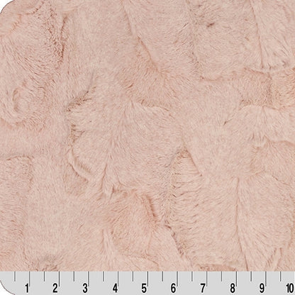 Luxe Cuddle Heather Rosewater 58"/60" Fabric per yard