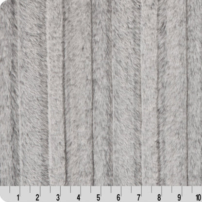 Luxe Cuddle Iced Vienna Graphite 58"/60" Fabric per yard