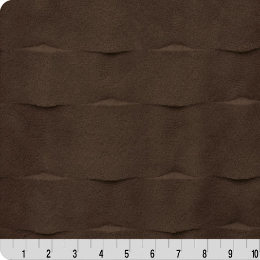 Luxe Cuddle Marbella Truffle 58"/60" Fabric per yard