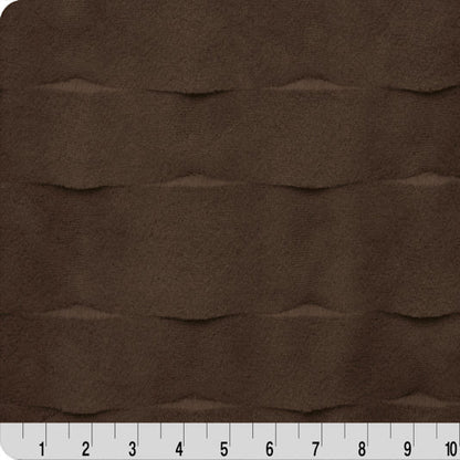 Luxe Cuddle Marbella Truffle 58"/60" Fabric per yard