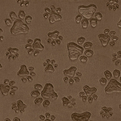 Luxe Cuddle Paws Truffle 58"/60" Fabric per yard