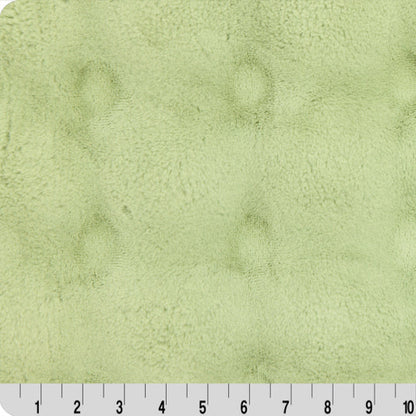 Luxe Cuddle Powderpuff Thyme 58"/60" Fabric per yard