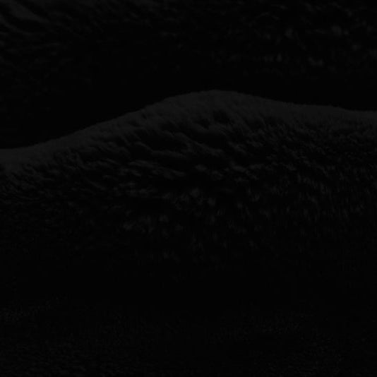 Luxe Cuddle Powderpuff Black 58"/60" Fabric per yard