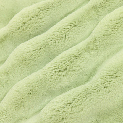 Luxe Cuddle Powderpuff Thyme 58"/60" Fabric per yard
