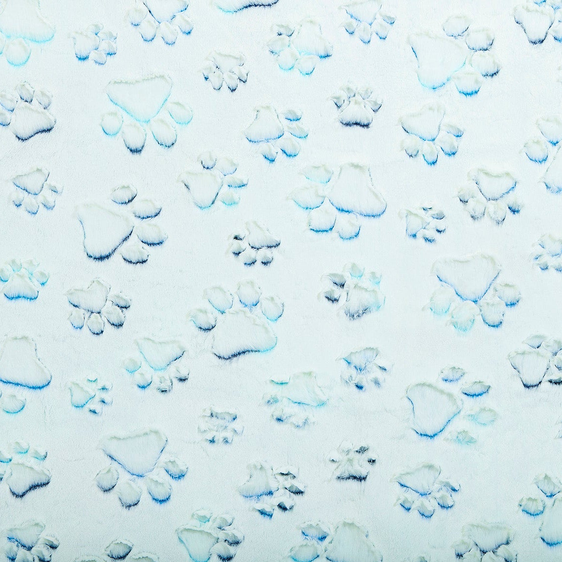 Luxe Cuddle Prism Paws Nautical Blue 58"/60" Fabric per yard