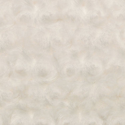 Luxe Cuddle Rose Ivory 58"/60" Fabric per yard