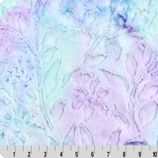Luxe Cuddle Sorbet Poppy Pixie 58"/60" Fabric per yard