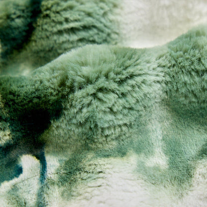 Luxe Cuddle Sorbet Powderpuff Forest 58"/60" Fabric per yard