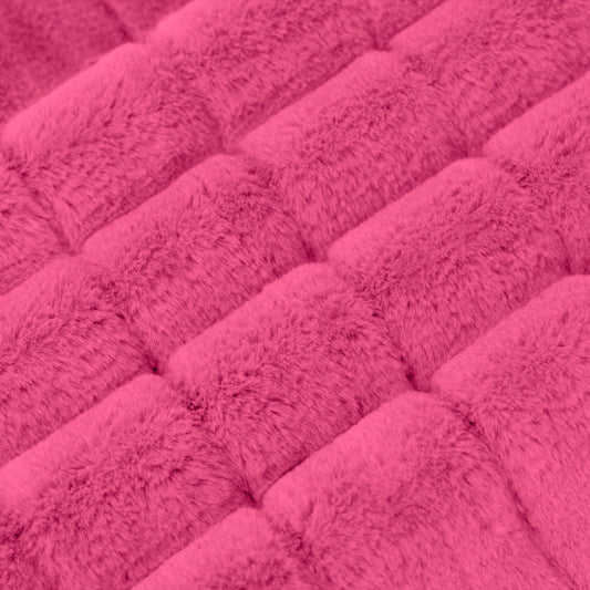 Luxe Cuddle Sydney Fuchsia 58"/60" Fabric per yard