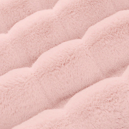 Luxe Cuddle Sydney Rosewater 58"/60" Fabric per yard