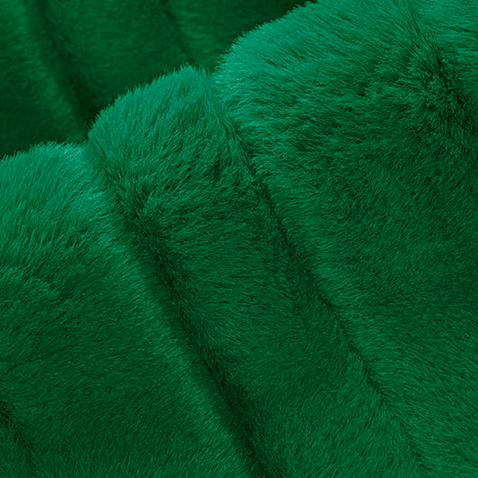 Luxe Cuddle Vienna Emerald 58"/60" Fabric per yard