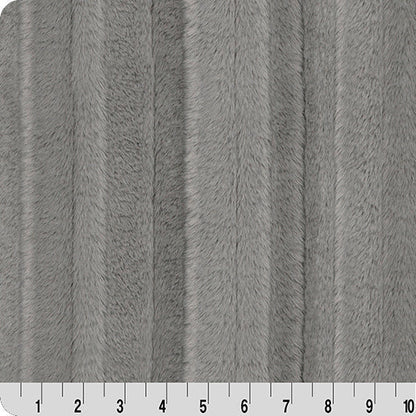 Luxe Cuddle Vienna Graphite 58"/60" Fabric per yard