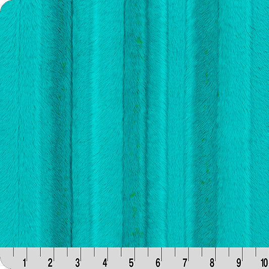 Luxe Cuddle Vienna Teal 58"/60" Fabric per yard
