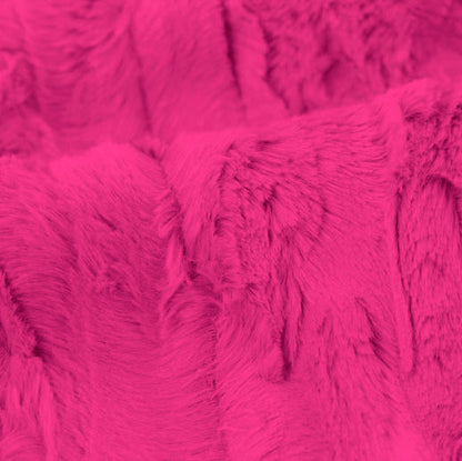 Luxe Cuddle Willow Think Pink 58"/60" Fabric per yard