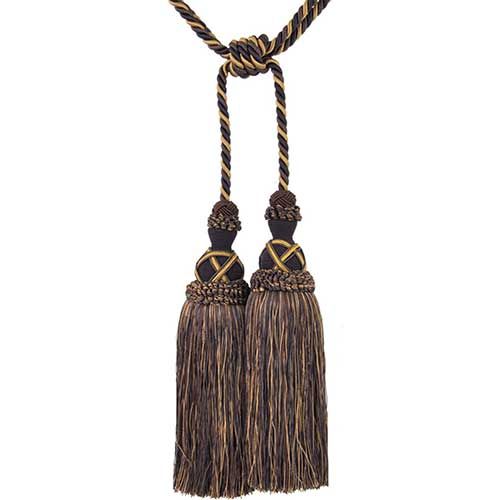 Milante Collection - 11" Length-DOUBLE TASSEL TIEBACK-BT-622-26/61
