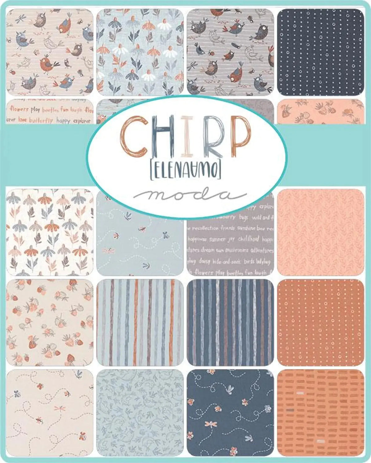 Natural Multi Color Chirp Jelly Roll