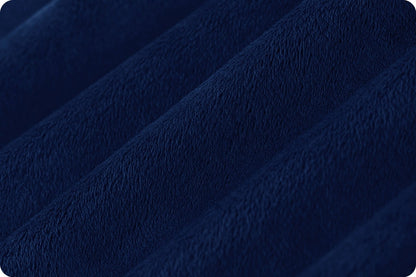 Navy Cuddle 3 58/60" Solid Minky Fabric ( 2 yard pack )