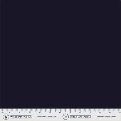 Navy Solid Whistler Studios Wideback Cotton Fabric Per Yard