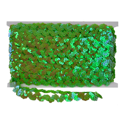 Non-Stretch Sequin Trim - 1/2" Width (25 Yard Roll) - BQ-304-14 Mint
