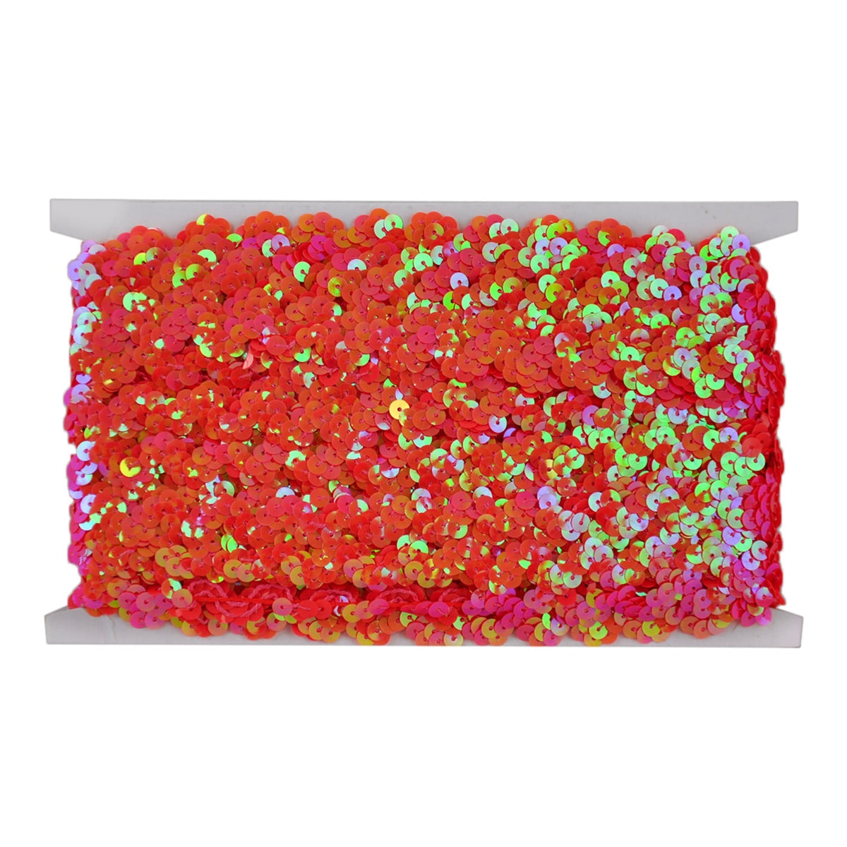 Non-Stretch Sequin Trim - 1/2" Width (25 Yard Roll) - BQ-304-142 Hot Pink